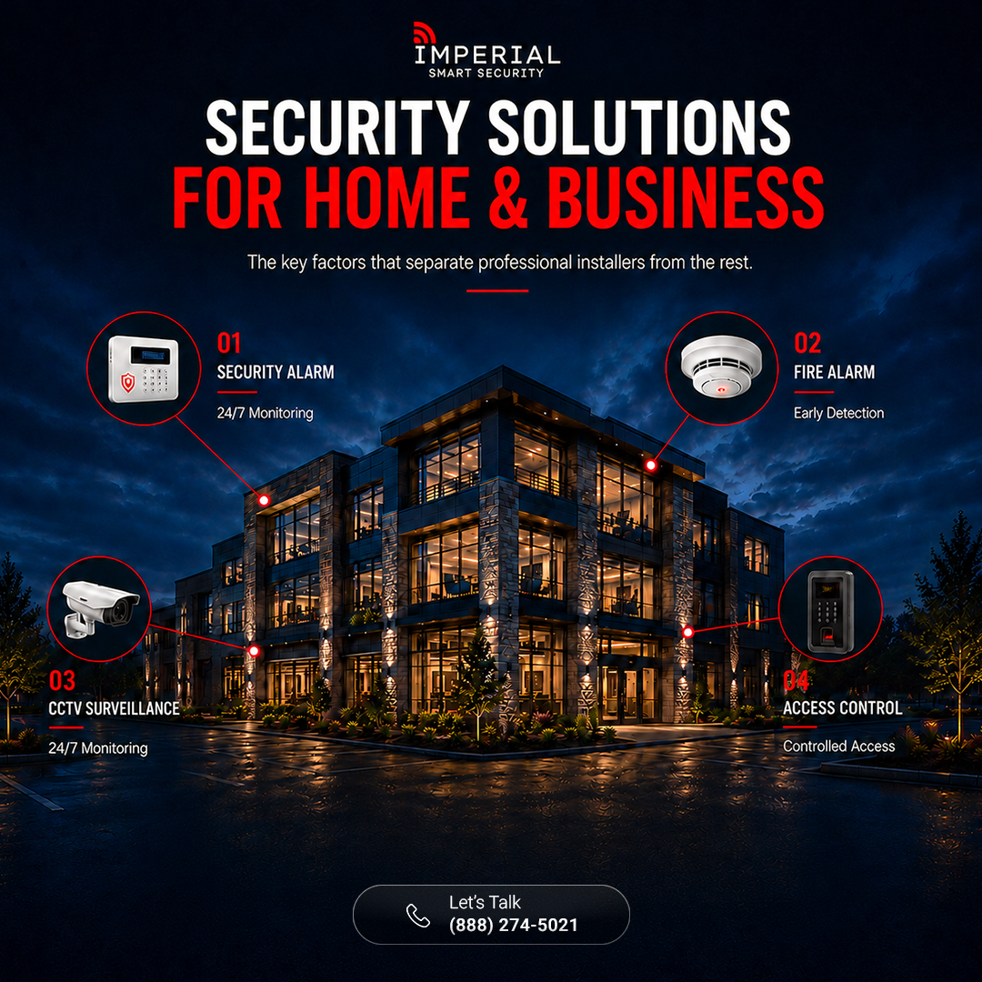 Security Solutions for Home and Business